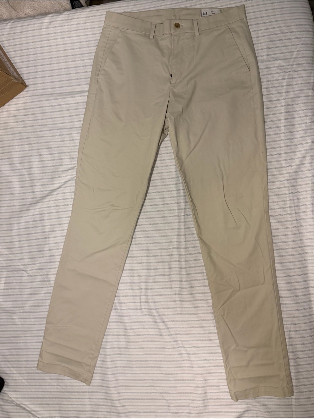 GAP Men’s Light Khaki Chino Pants